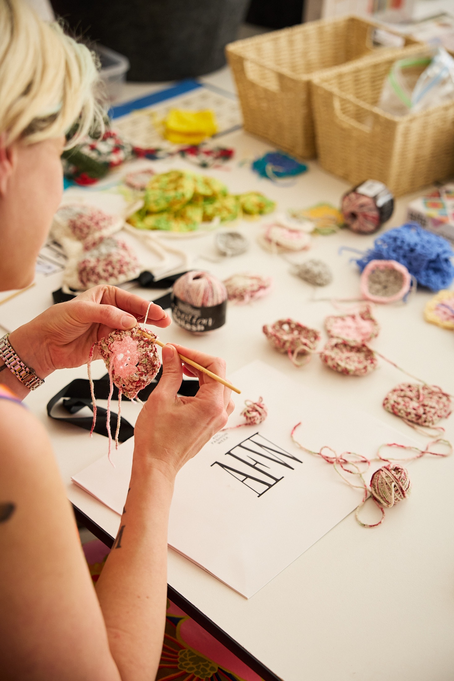 AFW Crochet Bikini Workshop Credit Andre Castellucci