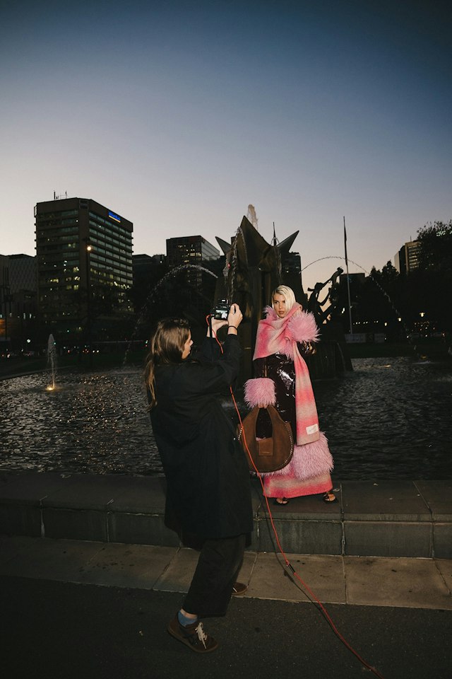 20260715 ADLFW Hero Campaign Vanessa Pearce BTS Digital Meaghan Coles 8